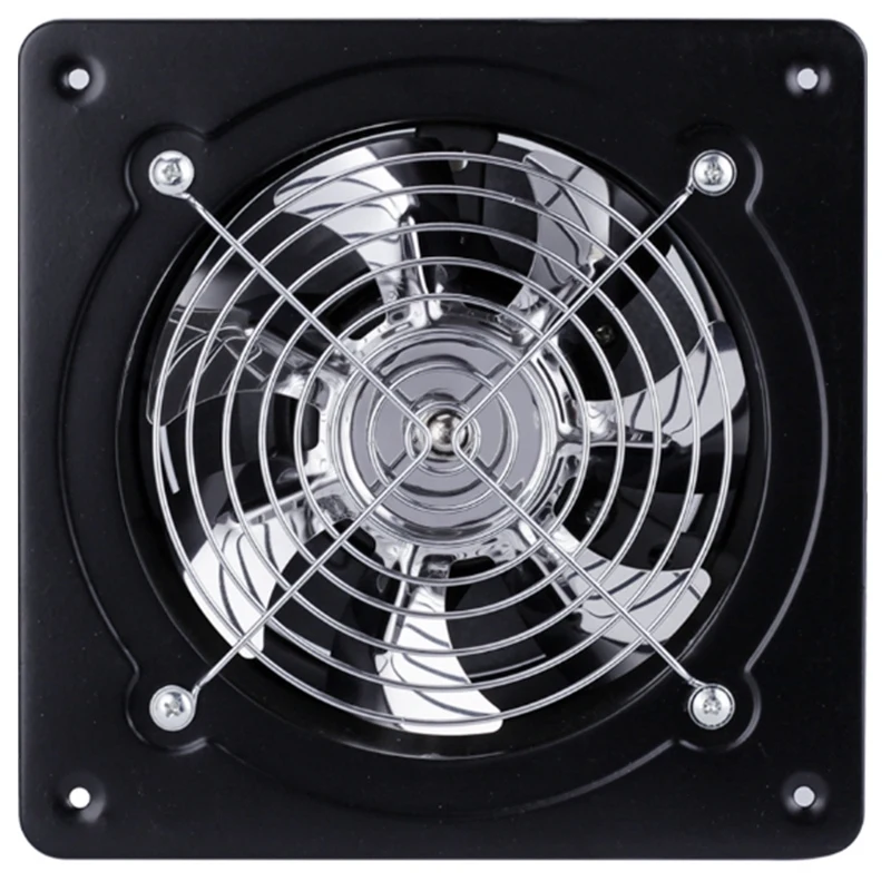 Горячий 220V вытяжной вентилятор 6 дюймов вентиляционный вытяжной вентилятор Подвесной Настенный низкий уровень шума для дома, ванны, кухни, вытяжной вентилятор A
