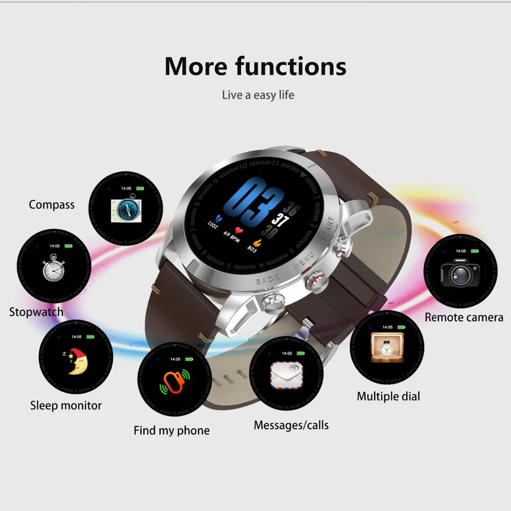 Men Smart Watch S10 IP67 Waterproof Full Touch Screen Long Standby Smartwatch Women Heart Rate PK Honor Watch Men Smart Watch S10 IP67 Waterproof Full Touch Screen Long Standby Smartwatch Women Heart Rate PK Honor Watch