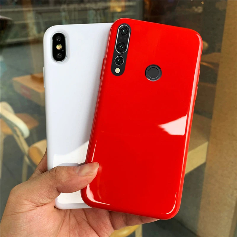 Candy Color Phone Case For Huawei Y5 Y6 Y7 Y9 Prime 2019 Enjoy 10s 9 S 10 Plus Cover Honor 20 Pro 10i 20i 9x Play Lite | Мобильные