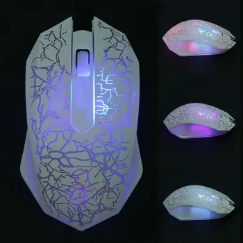 

USB Wired Computer Mouse LED Optical Mouse Gamer PC Laptop Notebook Computer Mouse Mice for Office Home Use