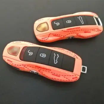 1 個アルミ合金車のキーケースカバープロテクターキーシェル収納スタイリング車のアクセサリーアウディ A6 C8 A7 a8 2018 2019