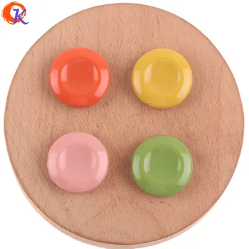 

Cordial Design 25x25mm 100Pcs Jewelry Accessories/Acrylic Beads/Hand Made/Round Shape/Solid Beads/DIY Making/Earring Findings