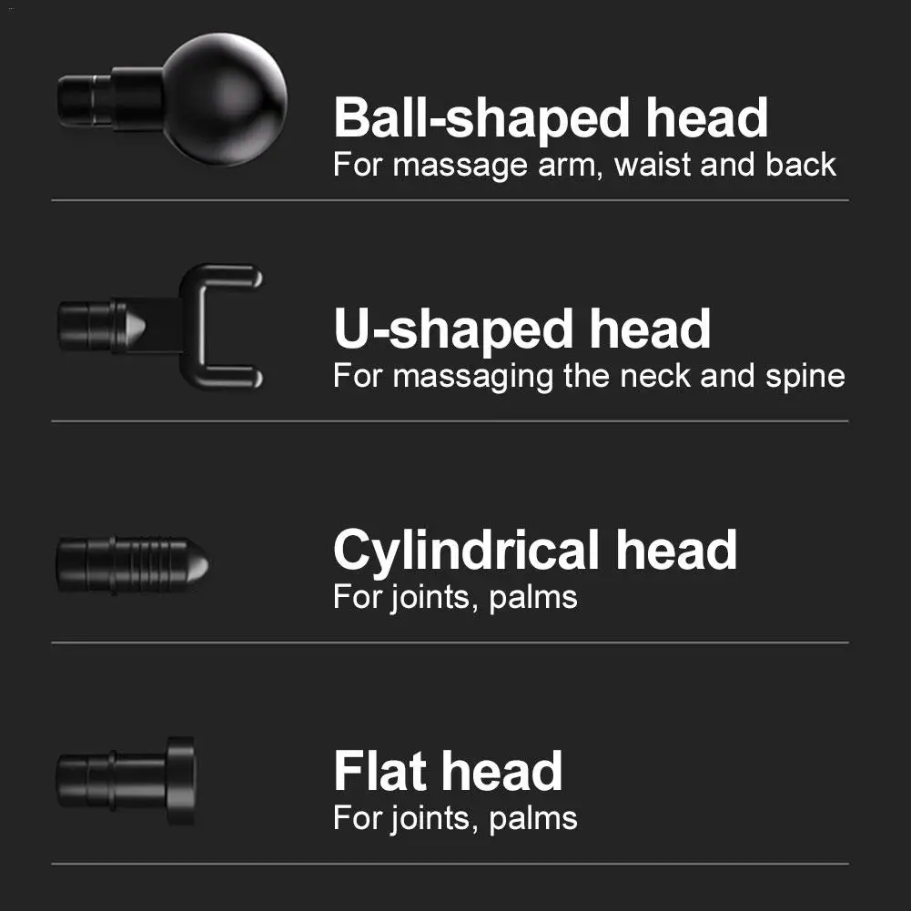 Ручной массажер для мышечной фасции, многофункциональное массажное устройство для глубоких тканей
