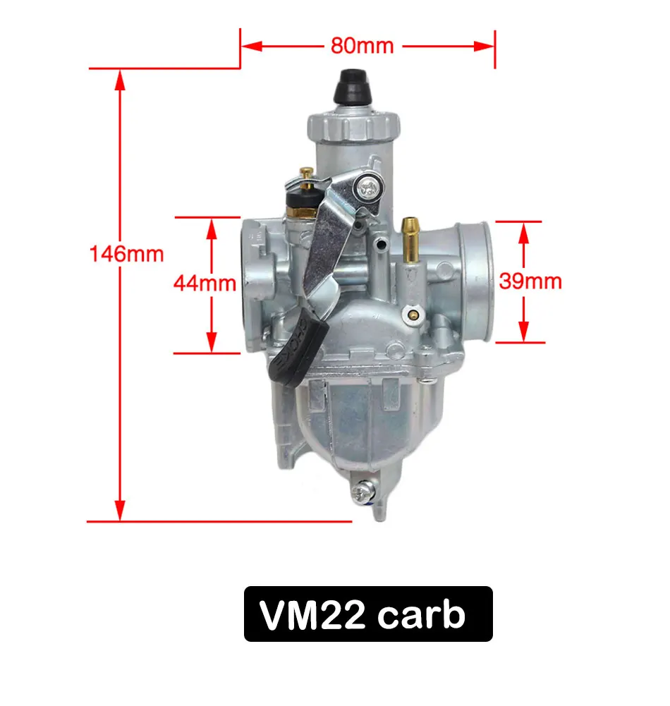 Sclmotos-Mikuni VM16 VM22 VM24 VM26 VM28 карбюратор 19 мм 26 мм 28 мм 30 мм 32 мм Carb для 110cc-250cc Dirt Pit Bike ATV Quad UTV