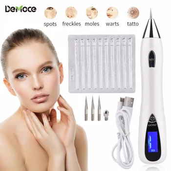 

9 level Laser Plasma Pen Freckle Remover Machine LCD Mole Removal Dark Spot Remover Skin Wart Tag Tattoo Removal Tool Beauty