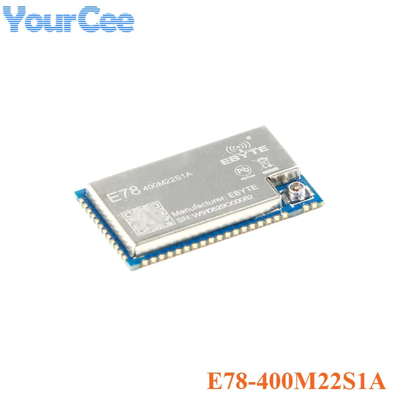 Lora lorawan módulo asr6505 wifi sem fio módulo 433mhz soc stm8l152 mcu lpwan smd iot E78-400M22S1A ipex