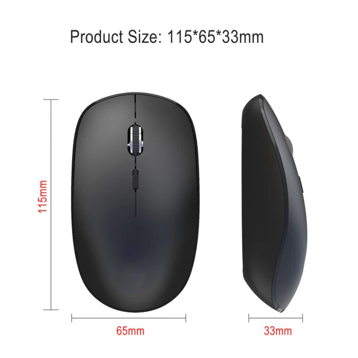 Мини G834 2,4G беспроводная мышь эргономичная мышь для ноутбука AS99