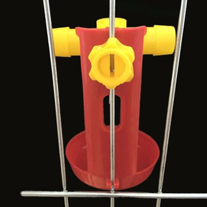 Курица питьевой воды чашки птицы перепелиный курятник автоматический