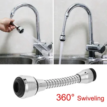 

Stainless Steel 360 Degree Rotatable Water Saving Faucet Tap Aerator Faucet Nozzle Filter Water Faucet Bubbler Aerator