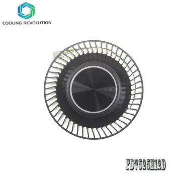 ASUS TURBO RTX 2060 2070 2080 2060S 2070S 2080TI 용 그래픽 카드 팬, FD7525H12D, DC12V, 1.20AMP, 4 핀, 신제품