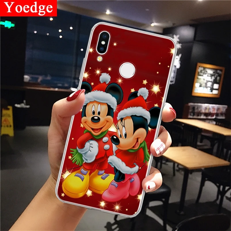 Рождество покрытие стола для huawei Y3 Y5 Y6 II Y7 рro рrime Y9 G8 G7 Nexus 6p Nova 3 3i 4 5 5i 2 Lite Мягкий силиконовый чехол