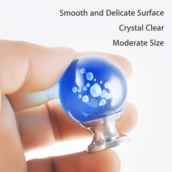 30mm Diamond Shape Design Crystal Acrylic Knobs Cupboard Drawer Pull Kitchen Cabinet Door Wardrobe Handles Hardware