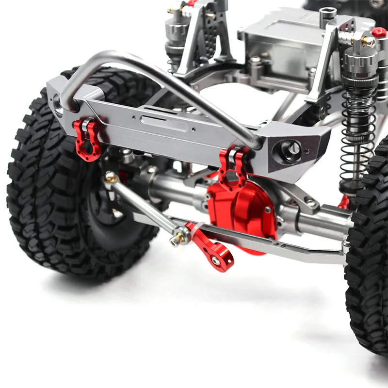 Набор рамы для радиоуправляемой машины 1/10 CNC для TRX4 SCX10 осевой Радиоуправляемый гусеничный альпинистский Автомобиль diy запчасти