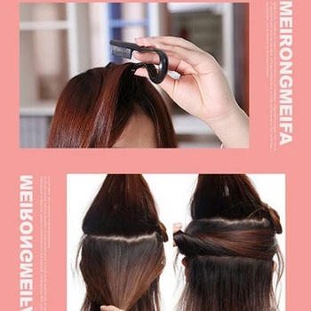 Günstige Großhandel V Typ Gerade Haar Kamm DIY Salon Haarschnitt Friseur Anti-statische Combs Pinsel Waschbar Falten Styling Werkzeug