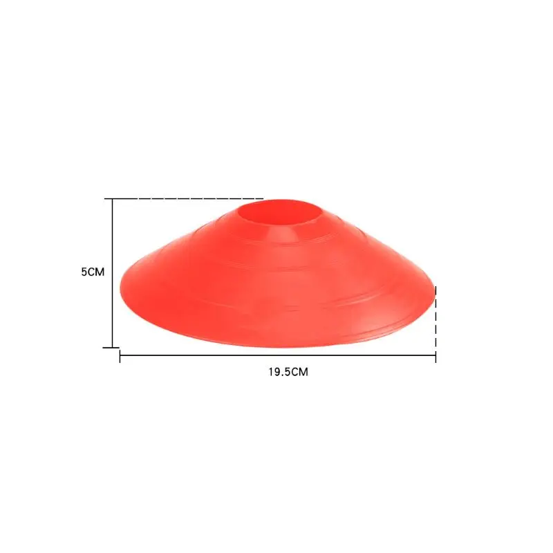 50 шт. многоцветный футбольный тренировочный диск конусы футбольного поля маркировка коучинг