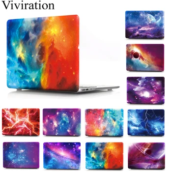 

Starry Sky Laptop Replace Cover For Macbook Air 11 13 Pro 12 13 15 Shell PVC Hard Case For Macbook New Air Pro 13 15 Touch Bar