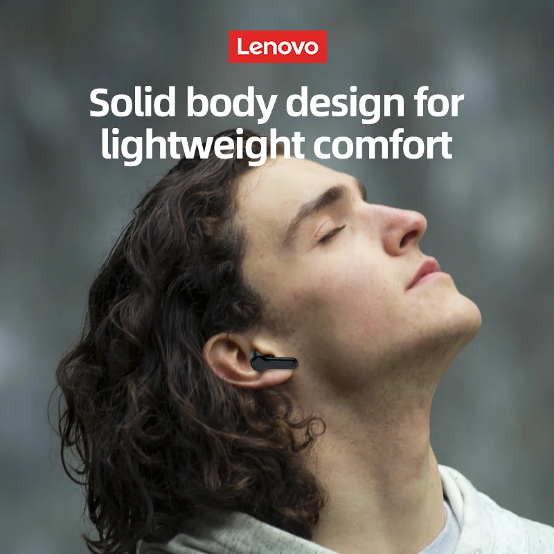 Lenovo – écouteurs sans fil Bluetooth 5.0, étanches, avec micro, pour Android et IOS, d'origine, LP1S TWS