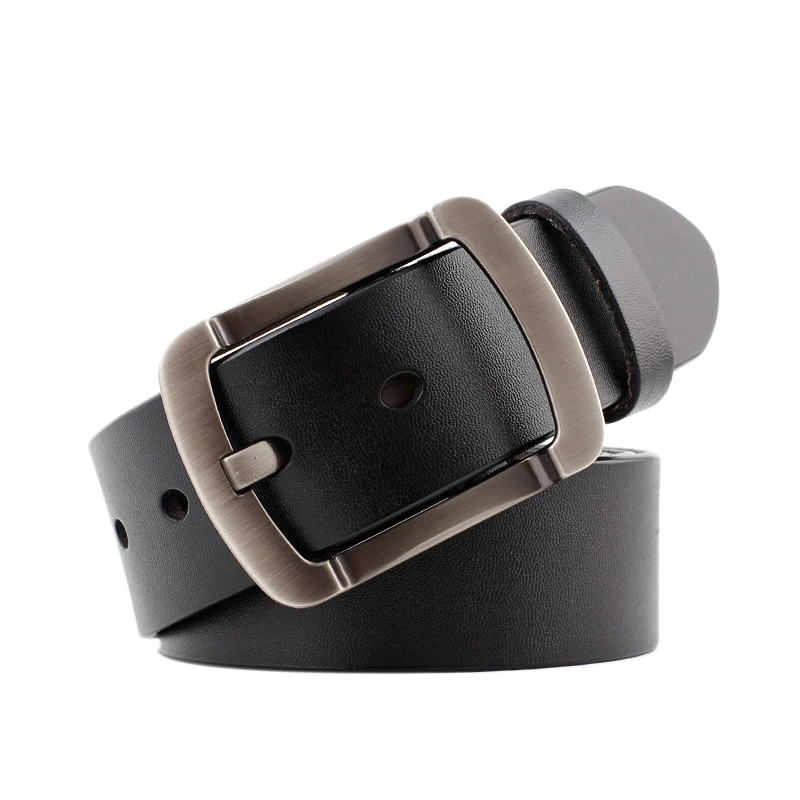 Casual Belt Men's Belt Fashion Pants Belt Business Men's Clothing with Solid Color Belt