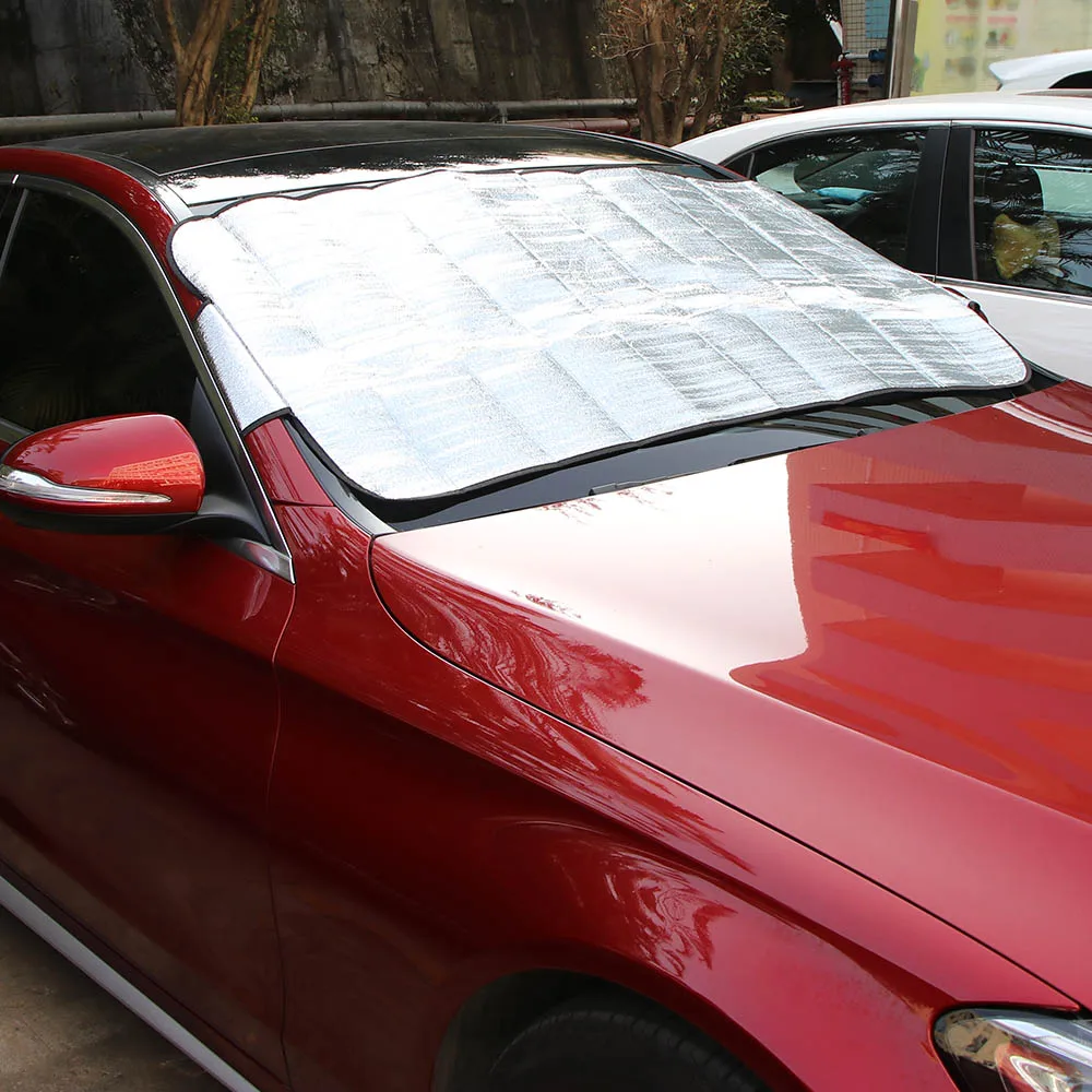 

Foldable Portable Car Auto Thickened Foam Cold-Resistant Anti-UV Windscreen Windshield Cover Sun Visor 2019 New