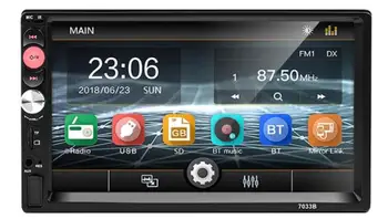 

20pcs 2din Car Radio 7\"HD Touch Screen mirrorlink Bluetooth Multimedia MP5 Player 2 din Autoradio 7033b