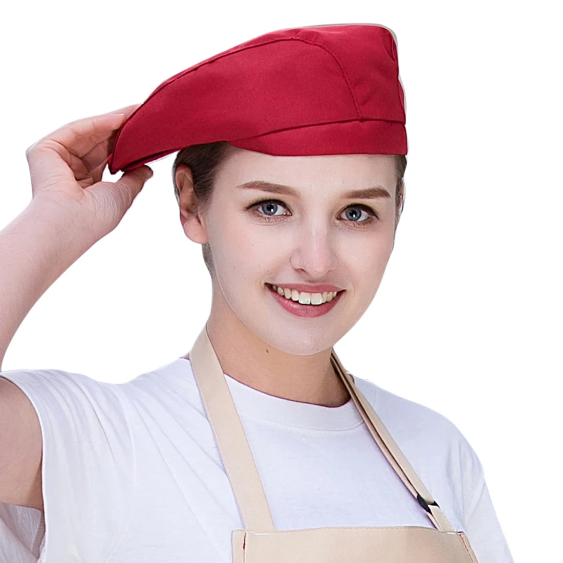 Новая шляпа шеф-повара Reataurant одежда для повара в отельной кухне колпачок шеф-повара униформа Рабочая одежда принты отель головные уборы официантов приготовление пищи шапочки барбекю шапочки шеф-повара - Цвет: 14