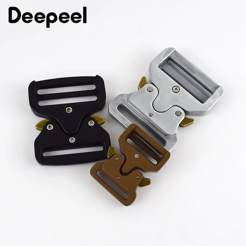 Deepeel 1 шт. ID25 50mm сплав выпуска Пряжки на открытом воздухе тактический пояс для