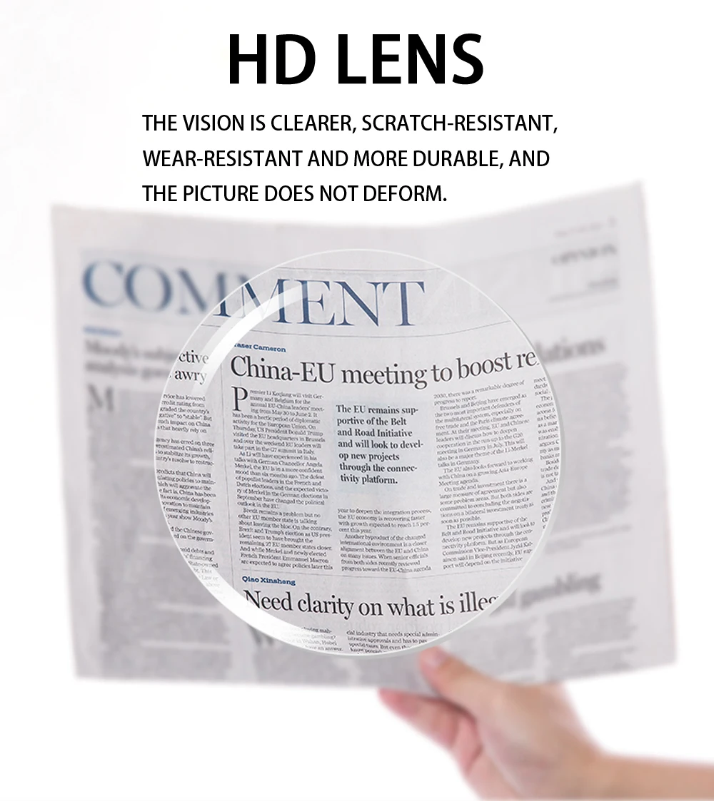Reading Glasses Spring Hinge Half Frame For Woman Men