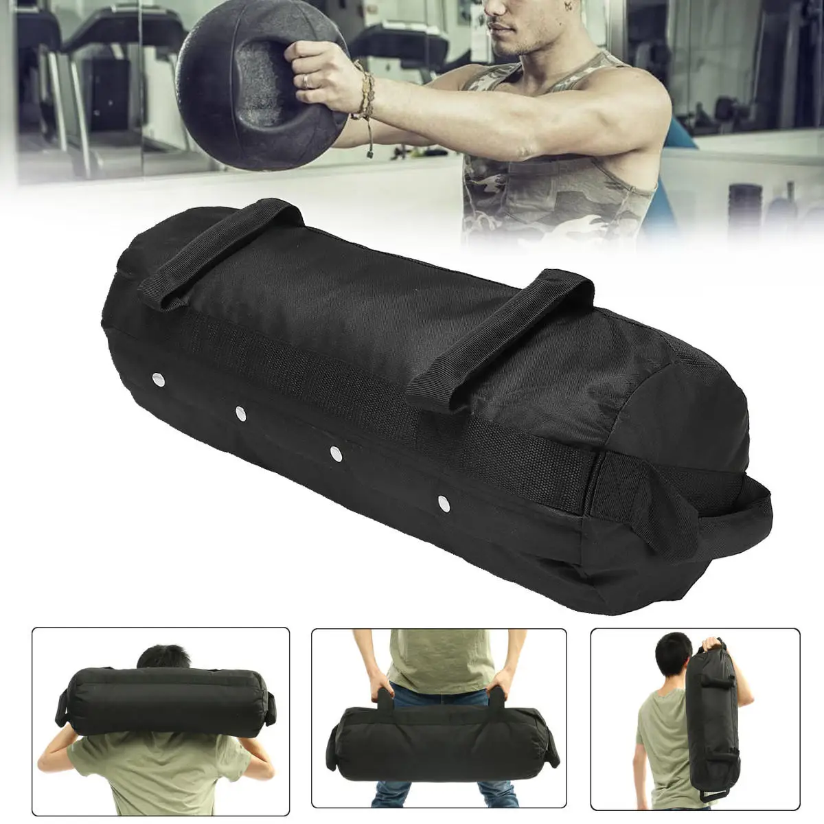 40 50 60 Ibs Adjustable Weightlifting Sandbag