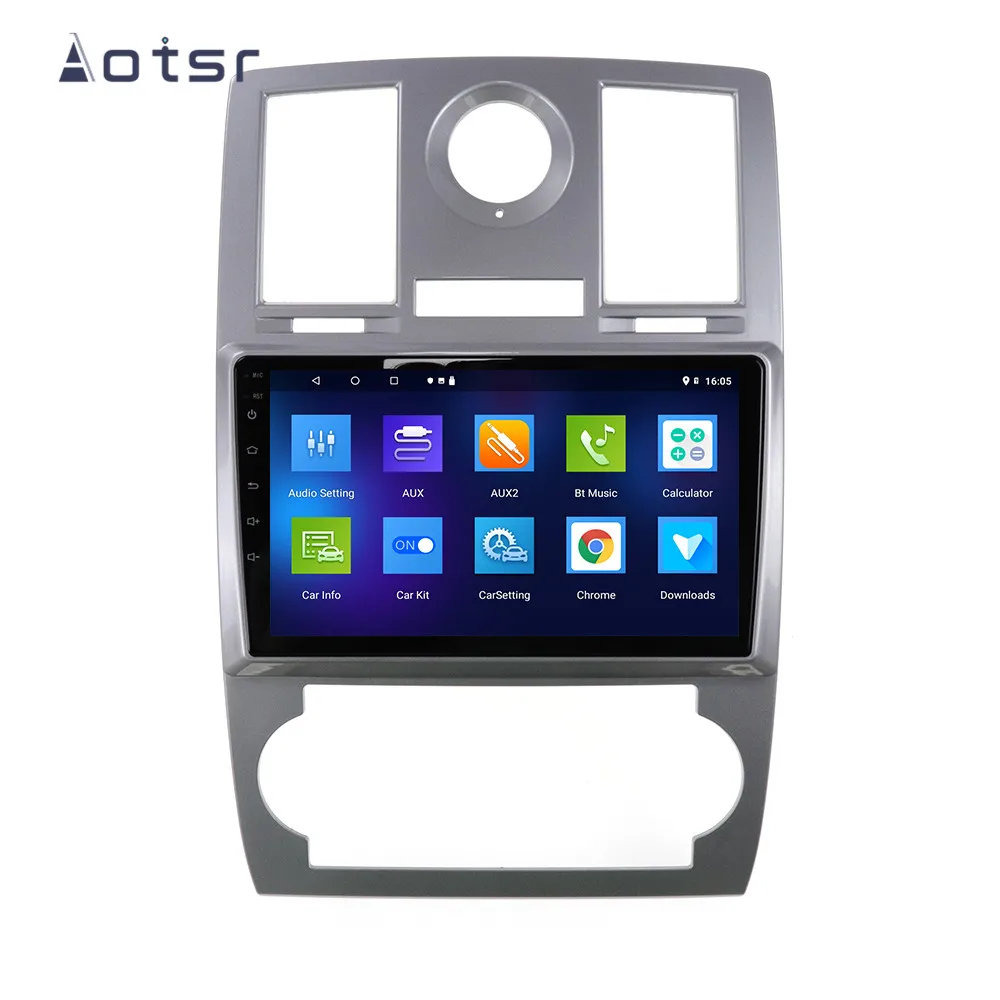 AOTSR Android 9 0 2din автомобильный радиоприемник с навигацией GPS мультимедийный плеер