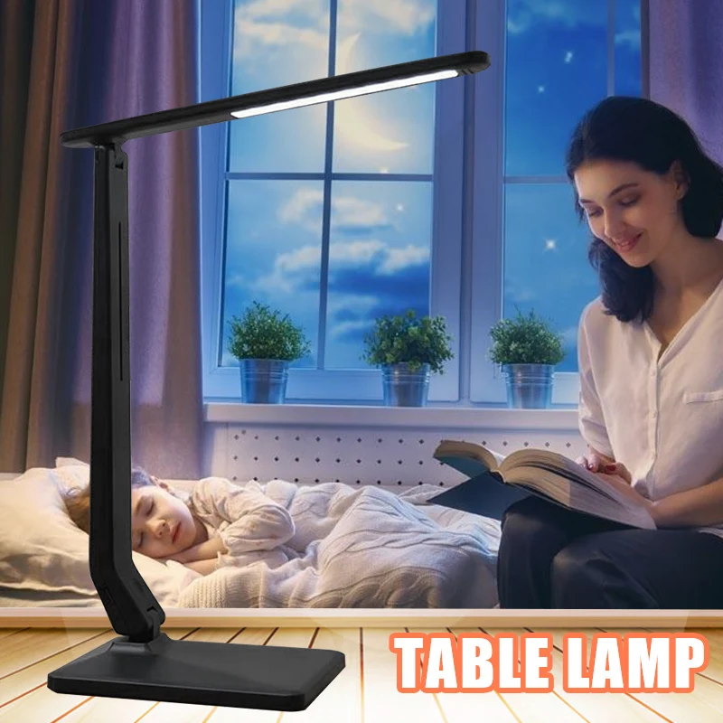 Лампа для книг, USB 59LED, настольная лампа, рядом с кроватью, фонарь, светильник-вспышка, портативный светильник для чтения, домашний декор, для учебы, регулируемый, для ухода за глазами