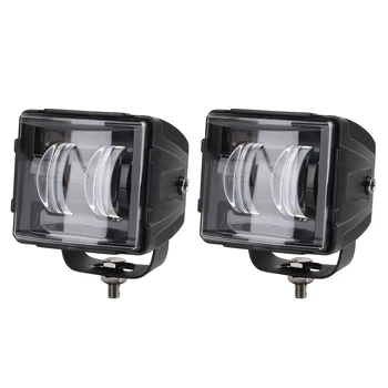 

Universal LED Headlights 20W Square Car Retrofit Spotlights Headlights Work Lights