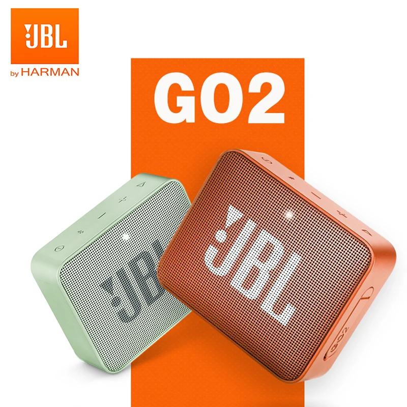 JBL GO2 Wireless Bluetooth Speaker Mini IPX7 Waterproof Go 2 Outdoor Portable Speaker Sound Rechargeable Battery with Microphone JBL GO2 Wireless Bluetooth Speaker Mini IPX7 Waterproof Go 2 Outdoor Portable Speaker Sound Rechargeable Battery with Microphone