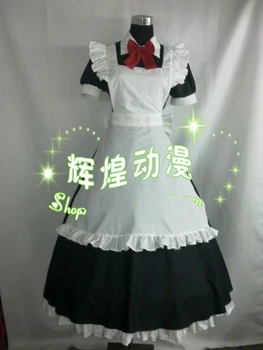 

Anime Vocaloid Hatsune Miku Cosplay Costume Lolita Maid Apron Dress Uniform Outfit Halloween Costumes For Women Adult