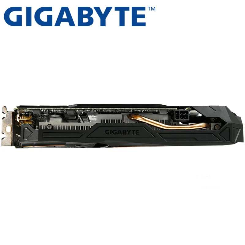 Видеокарта GIGABYTE GTX 1060 6 ГБ 192 бит GDDR5 оригинальные б/у видеокарты для nVIDIA Geforce 1050 Ti HDMI