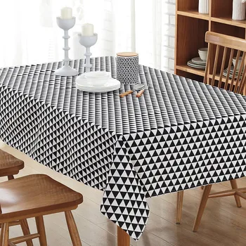

High Quality Table Cloth Country Style Plaid Print Rectangle Square Table Cover Tablecloth Home Textile Home Kitchen Decoration