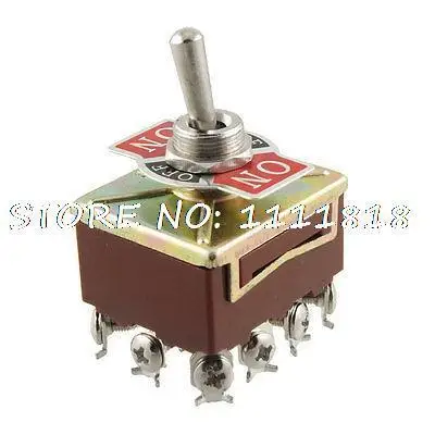 ВКЛ./ВЫКЛ./вкл. 3 способа 4PDT 4P2T запирающий переключатель AC 15A/250V 10A/380V