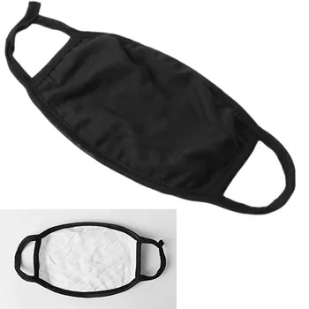 

3pcs Washable Earloop masque 3d Ice Silk Cotton Cycling Facemask Dust Filter Mouth Face Cover Health Care Respirator For Summer