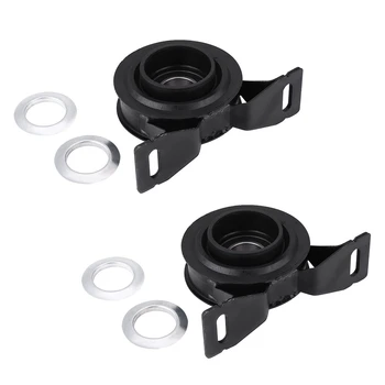 

1Pair Rubber Material Center Bearing Support OEM Number Is TOQ000040 Fit For Land Rover Freelander 1998-2006