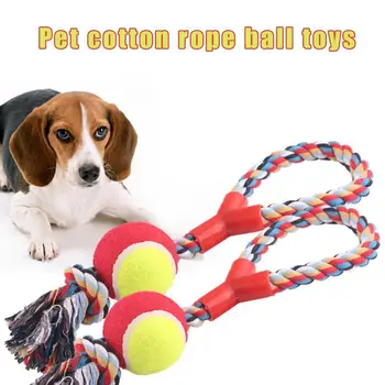 

Pet Supply Dog Toys Dogs Chew Teeth Clean Outdoor Traning Toys Ball Green Fun Toy French For Large Bulldog Dog Rope Playing Q2M5