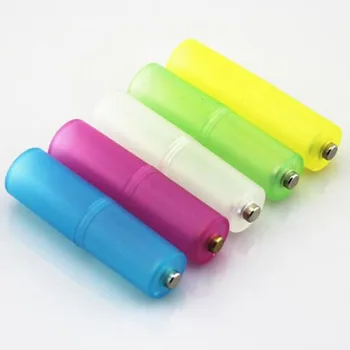 

AAA to AA Size Cell Battery box Converter Adapter Batteries Holder Plastic Case Switcher for AAA to AA battery Storage Boxes