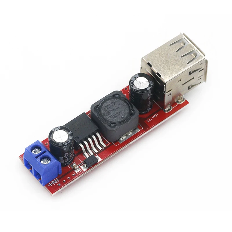 DC 6V 40V до 5V 3A двойной USB зарядный понижающий модуль преобразователя для