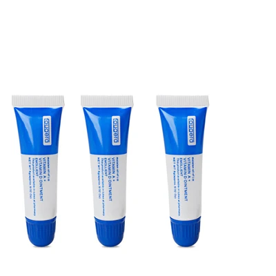 20pcs blue A& D ремонт гель Уход за тату Витаминная мазь противошрамный крем для татуажа после ухода за Перманентный макияж, боди-арт для бровей губ - Цвет: 20pcs blue