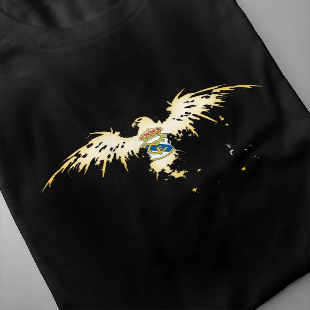 Flying Real Madrid Casual O-Neck Men's Short Sleeve T-shirt 100% Cotton Tee Shirt Printed men clothes 2019 Flying Real Madrid Casual O-Neck Men's Short Sleeve T-shirt 100% Cotton Tee Shirt Printed men clothes 2019