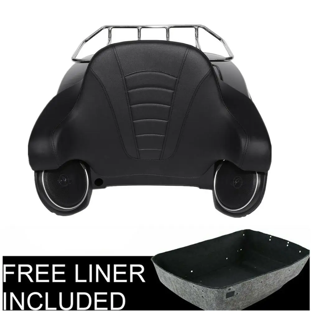 Motorfiets Koning Pack Trunk Bagagerek Speaker Voor Harley Tour Pak Touring Road King Road Glide Straat Glide 2014- 2020