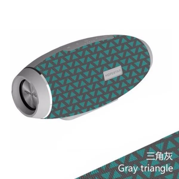 grey triangle H20 Hopestar H20 30 Вт Bluetooth динамик переносной водонепроницаемый динамик беспроводной динамик музыкальный стерео плеер USB зарядка для телефона сабвуфер - Цвет: grey triangle H20