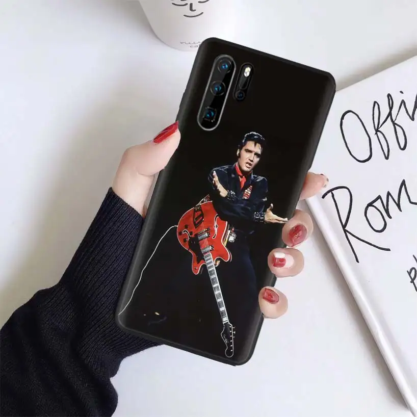 Черный чехол Elvis Presley Kiss для huawei mate 30 20 10 P30 P20 P10 Pro Lite P Smart Z мягкий чехол для телефона - Цвет: BS243-5