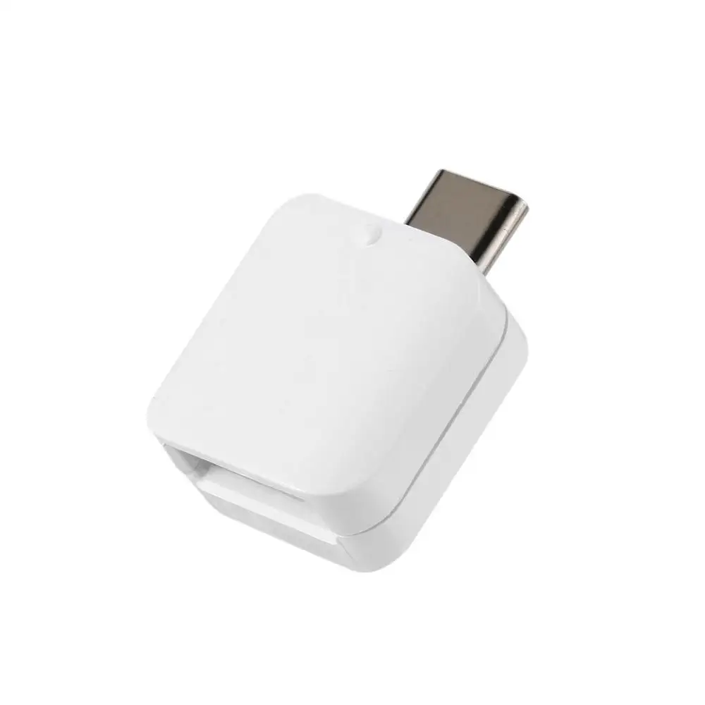 USB C к USB адаптер Thunderbolt 3 к USB 3,0 адаптер совместимый для MacBook Pro / и больше устройств type-C - Цвет: Белый
