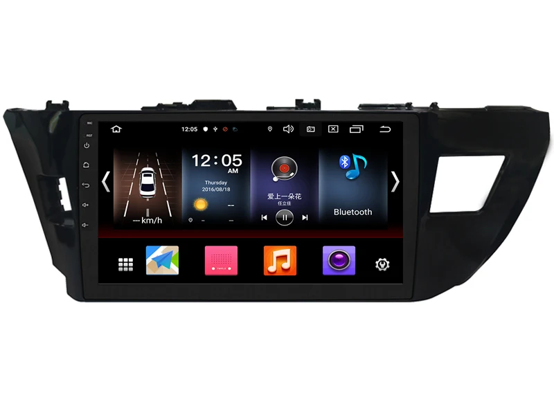 OTOJETA Android 9,0 2.5D экран автомобиля радио плеер для Toyota Corolla 10,2" Мультимедиа Авто Стерео gps Navi магнитофон