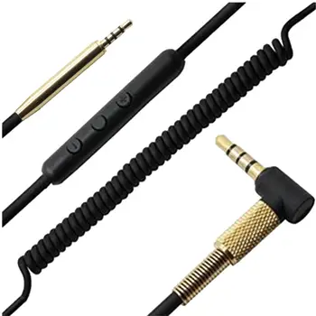 

Replacement Audio Cable For AKG Y40 Y50 Y45 For CREATIVE LIVE2 for JBL S700 For QC25 OE2 QC35 Headphone spring cable