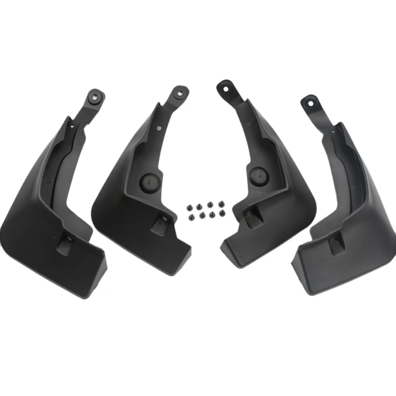 4Pcs Car Styling Front&Rear Mudflaps Splash Guards Mudguards Mud Flap Plastic Black Auto Accessories for Toyota Rav4